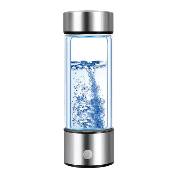 TRUE MARQET Hydrogen Water Bottle Generator | 2400 PPB Hydrogen | Leakproof Large Capacity 420mL