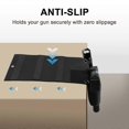 thumbnail image 3 of Tactical Adjustable Concealed Gun Holster Under Mattress Bed Car Seat with Flashlight Loop Storage Magazine Pouch Mag Holder, 3 of 5