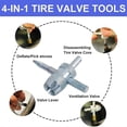 thumbnail image 2 of Quick Change Tire Valve Tool Kit, Tire Valve Stem Core Quick Change Tool Kit, Replace Car, ATV, Truck, Motorcycle, Etc,A, 2 of 5