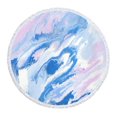 thumbnail image 1 of OUSITAID Round Printed Beach Towel Microfiber Shawl Beach Towel Beach Mat, 1 of 3