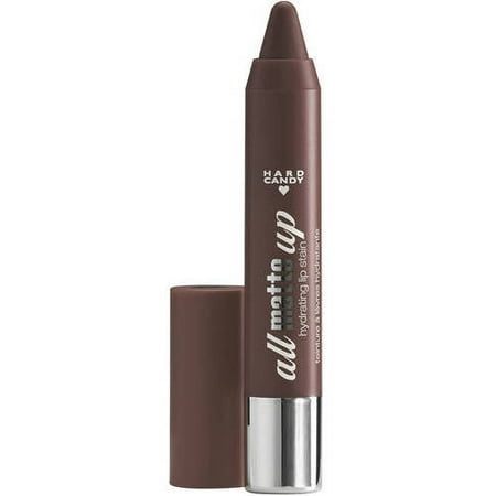 Hard Candy All Matte Up Hydrating Matte Lip Stain Crayon, Cuckoo for Cocoa 1159, 0.23