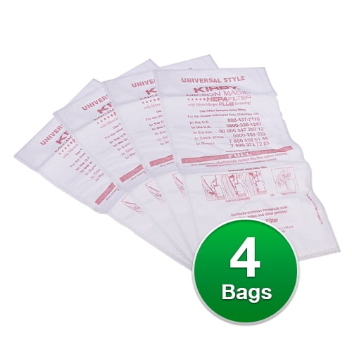 Replacement Vacuum Bag for Kirby Genuine Avalir Bag (4 Bags) Walmart