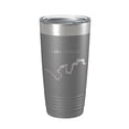 thumbnail image 1 of Lake Rabun Map Tumbler Travel Mug Insulated Laser Engraved Coffee Cup Georgia 20 oz Dark Gray, 1 of 1