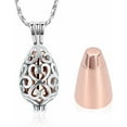 thumbnail image 3 of Hollow Urn Cremation Jewelry for Ashes Teardrop Keepsake Necklace Memorial Cremation Urn Memorial Pendant Necklace for Human Gift, 3 of 8