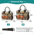 thumbnail image 2 of Large Insulated Lunch Bags for Women Men Leakproof Thermal Meal Lunch Tote Bag for Office Work Picnic Travel Truck Full Of Pumpkins 9L, 2 of 6