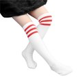 thumbnail image 1 of Qarigey Calcetines de tubo medio Algodón puro Forro cómodo Gran elasticidad Medias lindas Diseño de rayas Absorbente de sudor para niños Medias tipo 14 Qarigey AP009517-14, 1 of 6