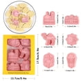 thumbnail image 3 of 6/8pcs Eid Mubarak Biscuit Mold Cookie Cutter Set DIY Cake Baking Tools Islamic Muslim Party Ramadan Kareem Decoration Supplies, 3 of 5