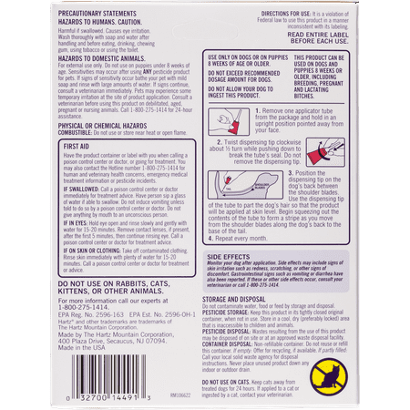 Hartz First Defense Flea & Tick Treatment for Dogs 23-44 lbs