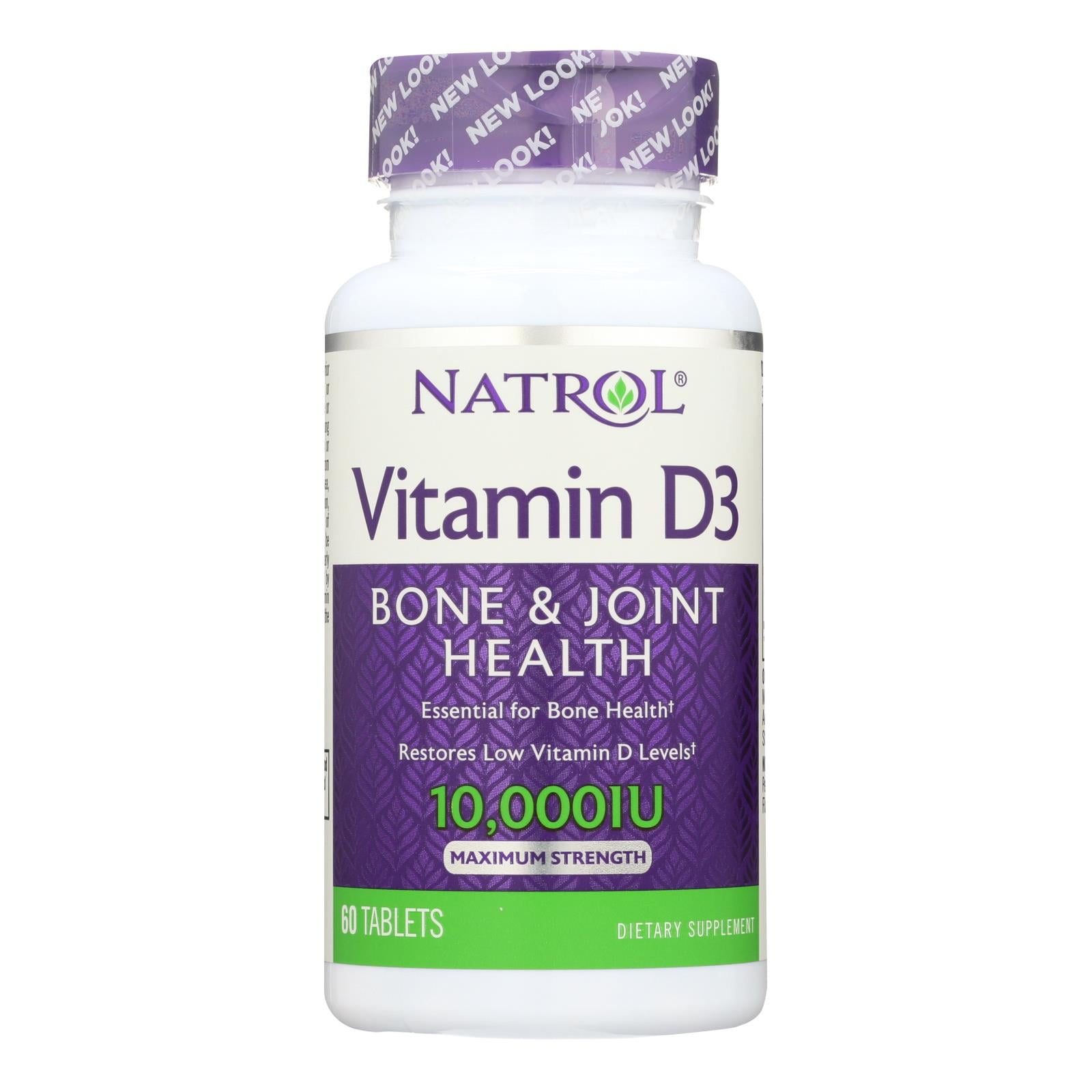 Natrol Vitamin D3 10000 IU 60 Tablets