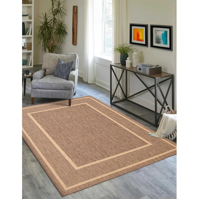 ECARPET Modern Area Rug for Living Room, Dining Room and Bedroom<br>Jute Natura <br>Collection