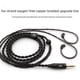 thumbnail image 4 of Cable para auriculares de 0,75 0,78, especificación, cable de doble hebra, cable de alta fidelidad con bobinado para auriculares enchufables, cable de alta gama, 4 of 5