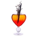 thumbnail image 4 of Heart-Shaped Wine Glass Rose Flower Wine Glasses, Wine Cocktail Juice Glass for Housewarming, Wedding, Kitchen Bar Celebration (10.5 oz, 1Pcs), 4 of 5