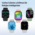 thumbnail image 3 of Bettdow Reloj Inteligente Cuadrado HD 1.85" | Bluetooth, Monitor de Salud 24H, 100+ Modos Deportivos, IP68, Smartwatch para Hombres y Mujeres, Personalizar el Fondo de Pantalla, Negro, 3 of 8