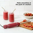 thumbnail image 2 of Chefman Multi-Speed Immersion Hand Blender with Stainless Steel Blades, 300W, Multi Purpose, Red, 2 of 8