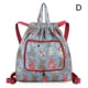 thumbnail image 4 of Mochila deportiva de viaje Yashi plegable gran capacidad separación seco y húmedo color mapa, 4 of 5