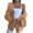 Brown, variant on qucoqpe Women's 2025 Fall Winter Chunky Cable Knit Open Front Sweater Long Sleeve Casual Loose Cardigan Outerwear Coats