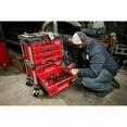 thumbnail image 4 of Milwaukee Tool PACKOUT 2-Drawer Tool Box, 50 lb Capacity / 25 lb Capacity per Drawer, 22  W x 16  D x 14  H, 4 of 10
