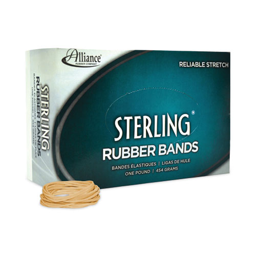 Sterling Rubber Bands, Size 14, 0.03" Gauge, Crepe, 1 Lb Box, 3,100/box | Bundle of 2