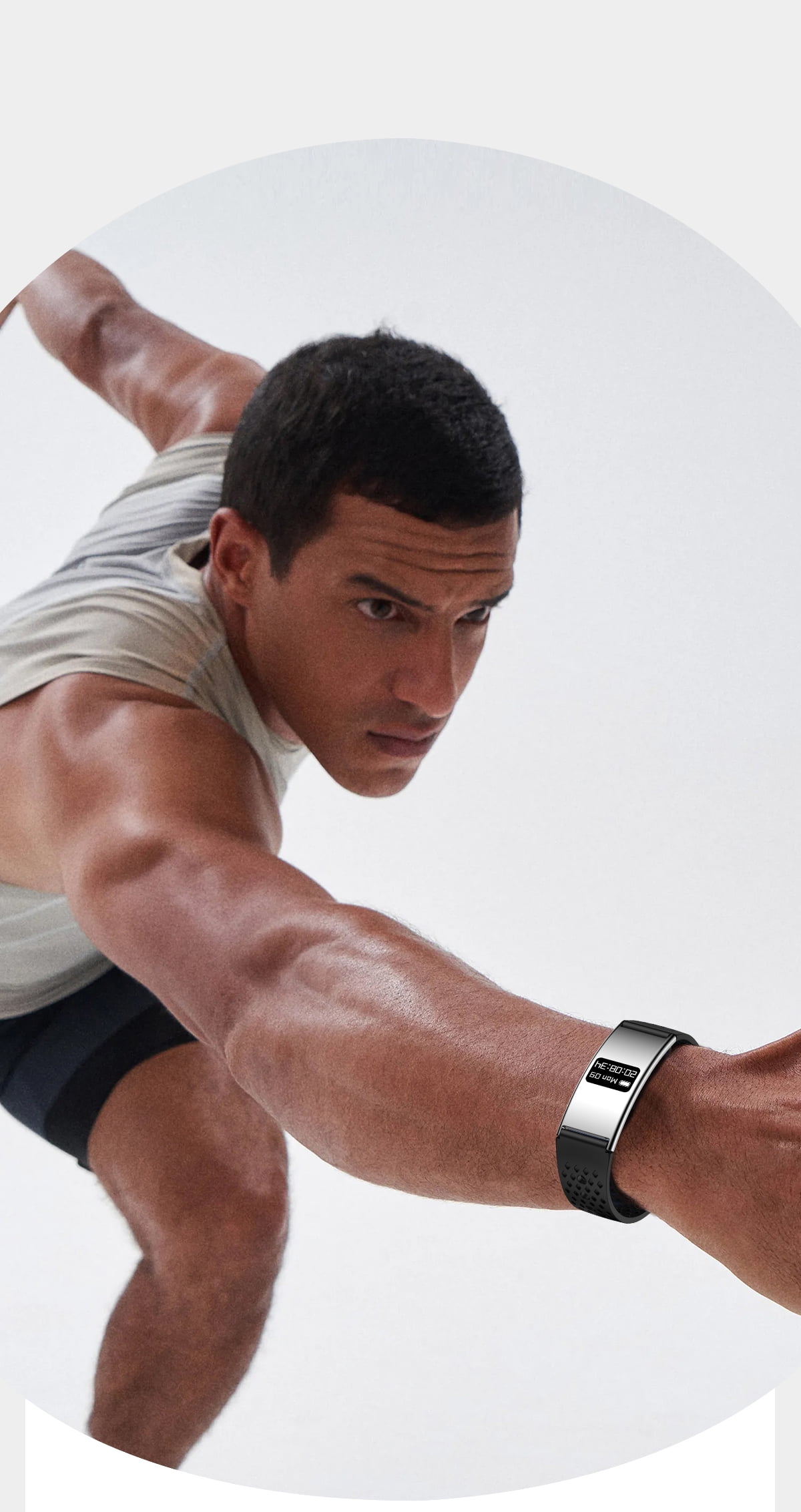 E EYAFA New Ultra-thin Sports Smart Bracelet Men Women Fitness Band Smartwatch for Android&iOS