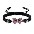 thumbnail image 4 of Cinta de Amistad Hilo Couple Pulsera, Pulsera de Pareja Pulsera Pulsera, Regalo de Cumpleaños para Amigos, Joyería de Cuero, Cinta de Amistad de Cuero, Pulsera de Cuero para Parejas, Cinta, 4 of 8