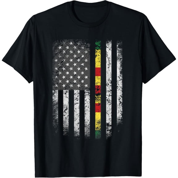 Proud Vietnam Veteran Shirt US Flag Ribbon Father Gift Tee T-Shirt