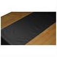 thumbnail image 2 of A Greener Kitchen TR011 13 inch x 72 inch Organic Cotton Table Runner - Black, 2 of 2