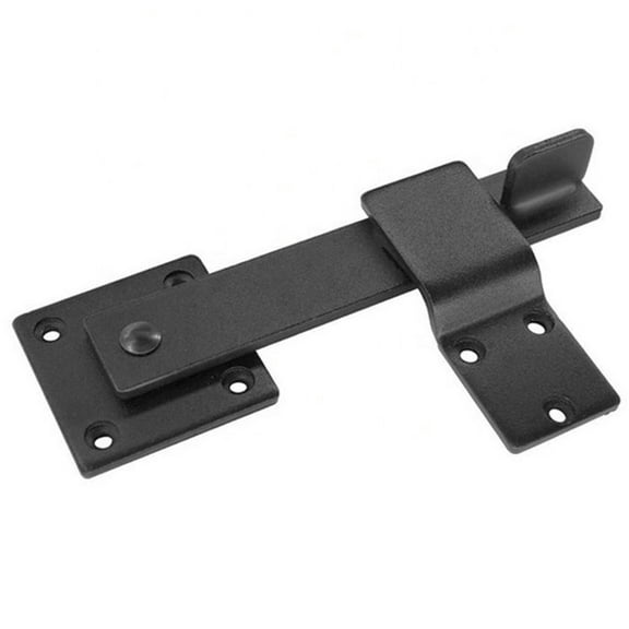Flip Latch Barn Door Fence Gate Latch Lock, Heavy Duty Steel Double Gate Latch