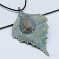 thumbnail image 5 of HOOUN 5pc Crystal Pendant alloy maple leaf citrine Prism Energy -, 5 of 5