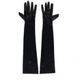 thumbnail image 2 of D-GROEE 1 Pair Long Elbow Satin Gloves, Long Gloves 20.5inch Opera Gloves Evening Dancing Party Glove for Women, 2 of 8