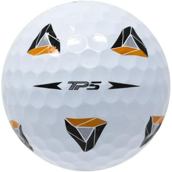 Pre-Owned TaylorMade TP5 PIX TR Golf Balls, Good / AAA Quality, 12 Pack