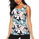 thumbnail image 1 of Balery Butterfly Camiseta sin mangas estampada ligera para mujer, tops de entrenamiento sin mangas, camisetas de yoga transpirables de secado rápido.-Medium, 1 of 7