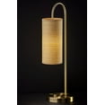 thumbnail image 6 of Adesso Mendoza 25" 1-Light Antique Brass Table Lamp with Natural Woven Paper Shade, 6 of 6