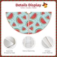thumbnail image 3 of Sikiie Watermelon Nativity Christmas Tree Skirt, Jesus Christian Winter Holiday Tree Mat Decoration(30-48IN)30", 3 of 6