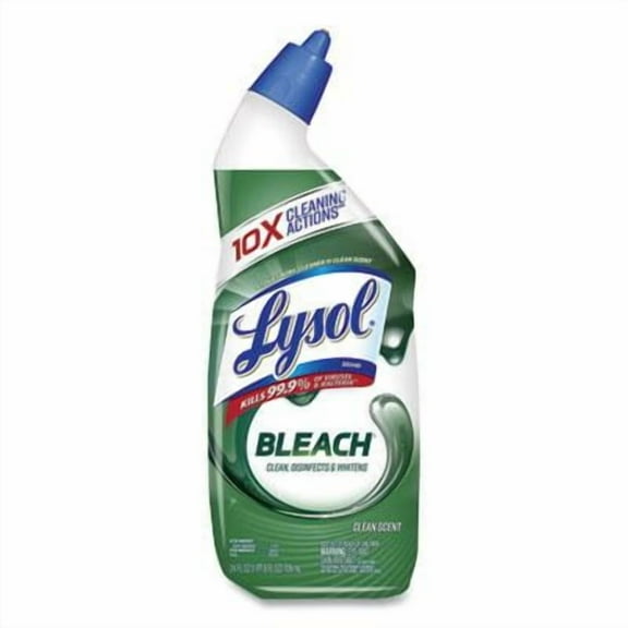 LYSOL® Brand Disinfectant Toilet Bowl Cleaner with Bleach, 24 oz, 9/Carton (RAC98014)