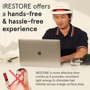 iRestore Laser Hair Growth System FDA Cleared Hair Loss Treatment for Men and Women