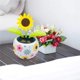 thumbnail image 4 of Energía Solar, Adornos Que Sacuden El Baile, Figura De Alféizar, Decoraciones Para Coche, Girasol, Vehículo, Oficina En Casa Advancent HA044867-02, 4 of 6