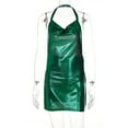 thumbnail image 4 of Gibobby Vestido sexy para mujer corto Vestido ajustado con abertura lateral para mujer Casual Halter Neck Backless Glitter Falda Slim Fit Fiestas diarias (Verde,CH), 4 of 5