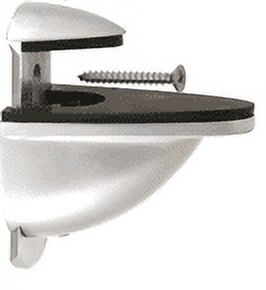 CRL DL661CH Polished Chrome Heavy-Duty Adjustable Shelf Bracket