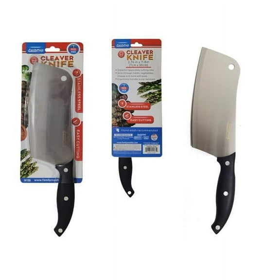 FamilyMaid 14165 2.76 x 11.8 in. Cleaver Knife
