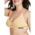 thumbnail image 3 of Hanes Originals Women’s Seamless Rib Triangle Bralette, ComfortFlex Fit, Style MHB005, 3 of 8
