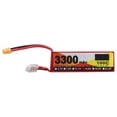 thumbnail image 3 of 3300mAh Lipo Battery 100C Discharge Rate 14.8V 4S XT60 Plug RC Battery Power for RC Helicopter Car Model, 3 of 9