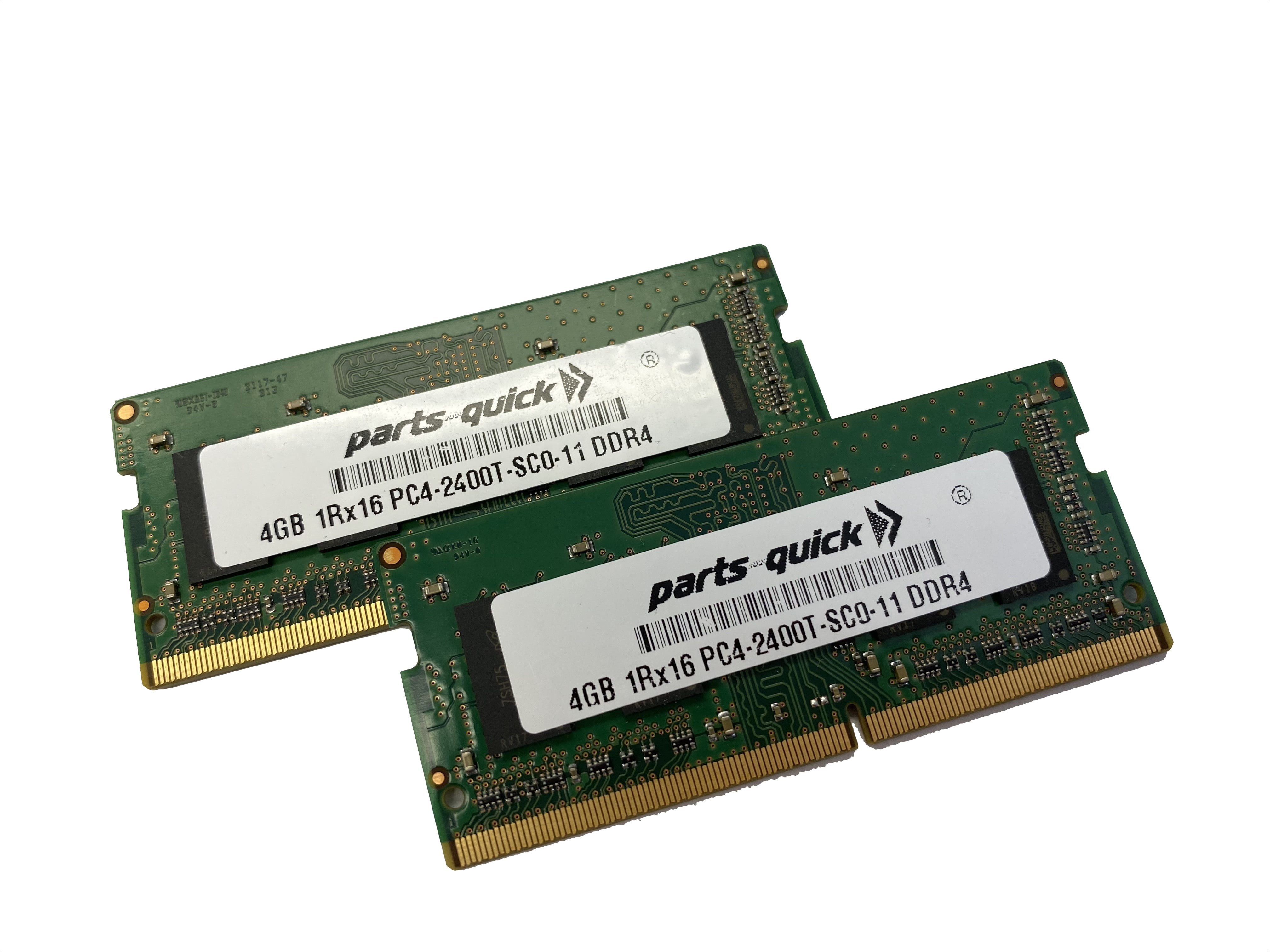 Græsse øjenvipper Fyrretræ parts-quick 8GB KIT (2 X 4GB ) DDR4 2400MHz 1RX16 PC4-2400T-SC0-11 SO-DIMM  Laptop Memory RAM Upgrade - Walmart.com