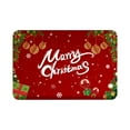 thumbnail image 2 of Rapeiae 23.6x15.7inches Christmas Decorative Carpet Diatom Mud Mat Bathroom Absorbent Mat Dirtresistants and Nonslip Bathroom Mat, 2 of 6