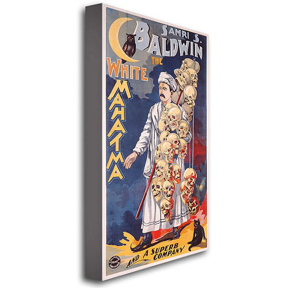 Trademark Art "Samri S. Baldwing, the Whie Mahatma, 1888" Canvas Wall Art