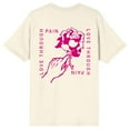 thumbnail image 2 of Zumiez Rose Love Through Pain Men's Natural Crew Neck Short Sleeve T-shirt-XL, 2 of 4