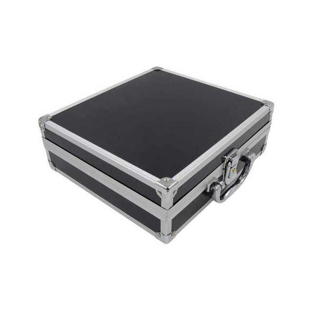 Inteprter Maleta Estuche de ángulo de metal Transporte Caja de herramientas de protección multifuncional portátil Piezas Organizador de Almacenamiento y organización del hogar
