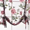 thumbnail image 3 of Peony Printed Voile Curtain Short Sheer Drape Bedroom Balcony Decor, 3 of 7