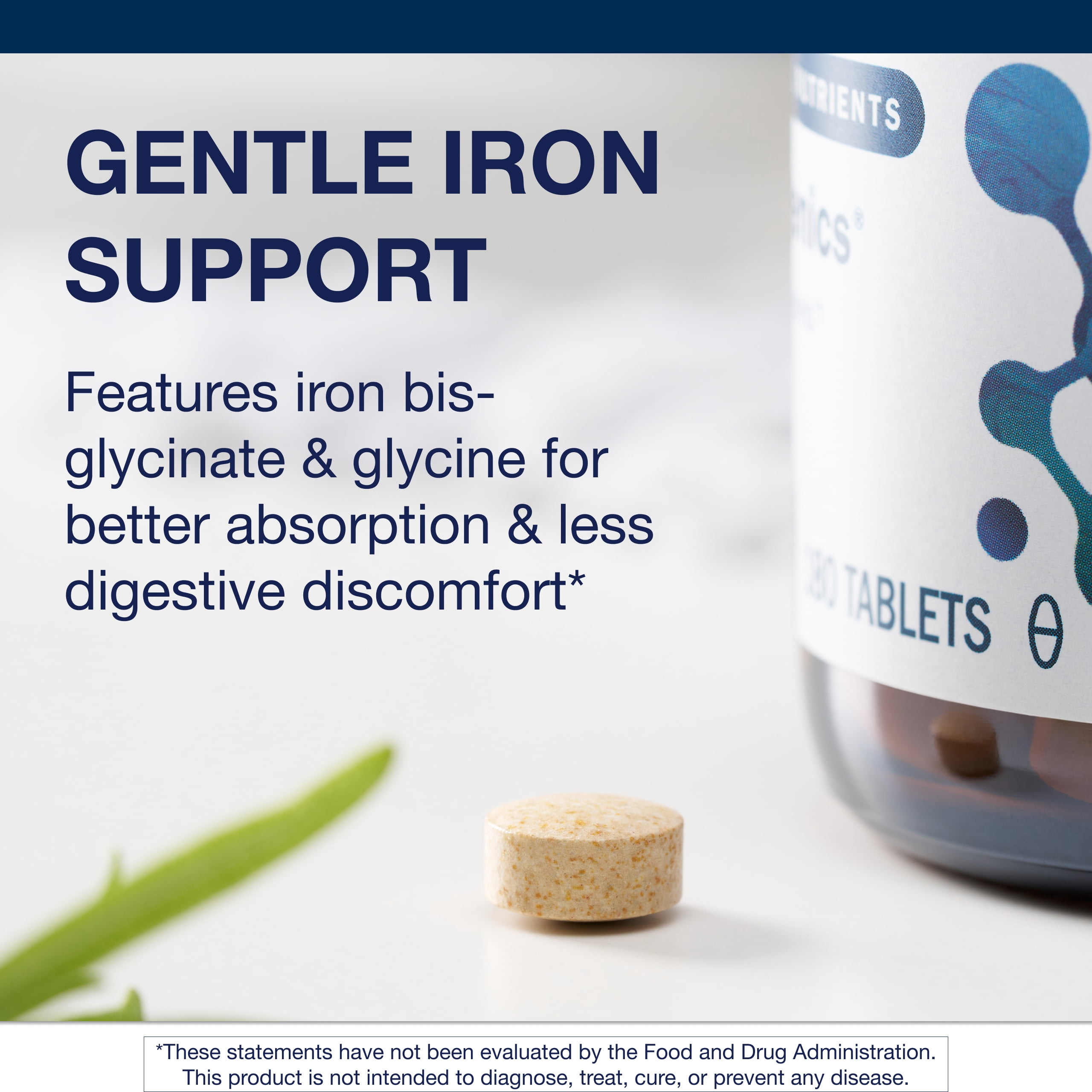 Metagenics Hemagenics - Iron Supplement - Non-Constipating - Vitamin B12, B6 & Folate - Supports Formation & Maintenance of Healthy Red Blood Cells* - Non-GMO, Gluten-Free & Vegetarian - 180 Tablets