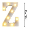thumbnail image 2 of ICQOVD LED Alphabet Lamps Customizable Decorations for Birthday Party Wedding Children’s Room Home Lighting, 2 of 6