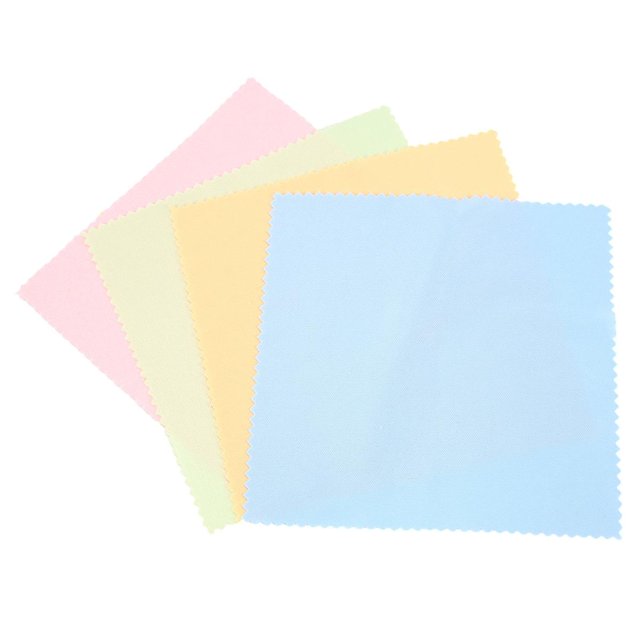4 Microfiber Optical Cleaning Cloth Dvd Lcd Camera Clean Cloth Towel